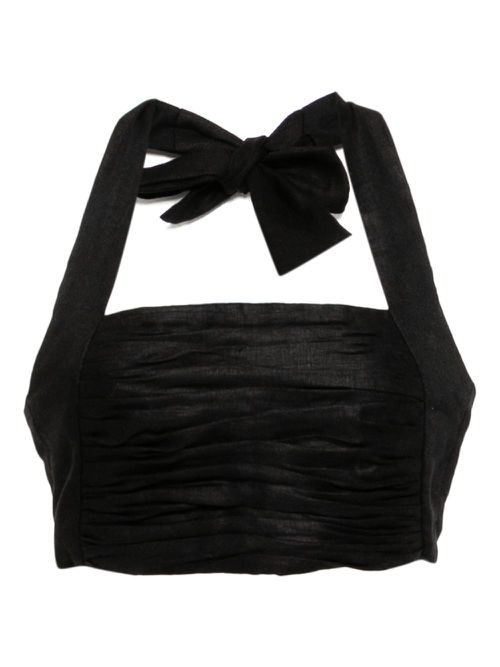 Cala de la Cruz Fuji top - Black