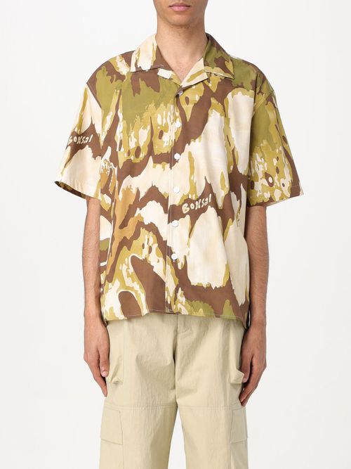 Shirt Men color Beige