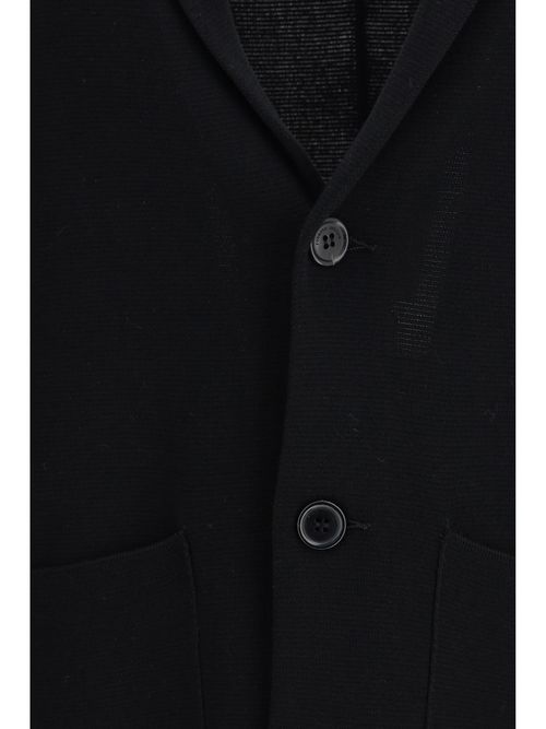 Knit Blazer — Black