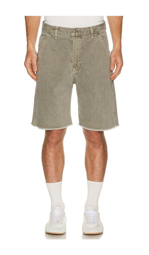Asher Chance Painter Shorts in Green. 36. Also , 31, 32