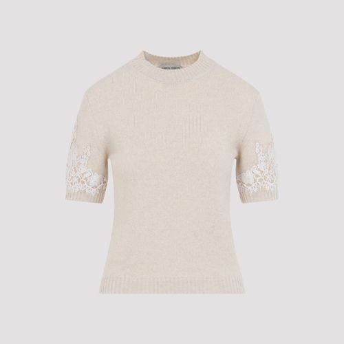 Cashmere & Camel Knit T-Shirt