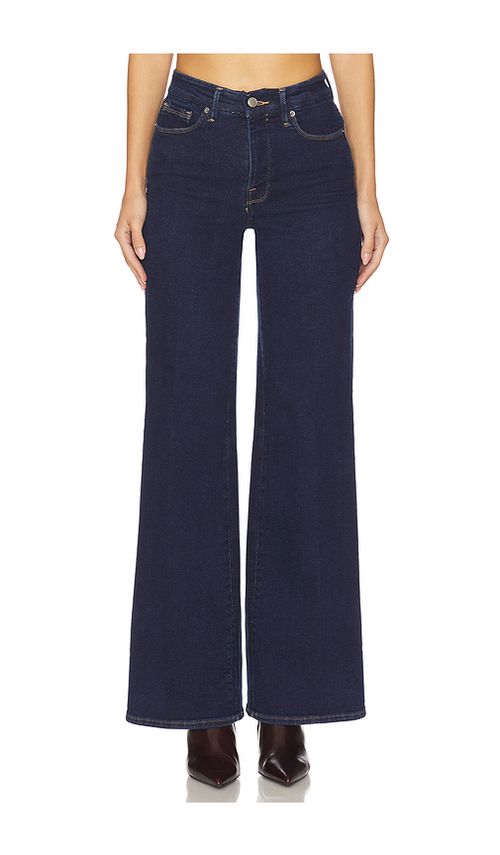 Good American Good Waist Palazzo Jeans in Indigo985. 8 also , 12, 14, 16, 18, 2, 20, 22, 24