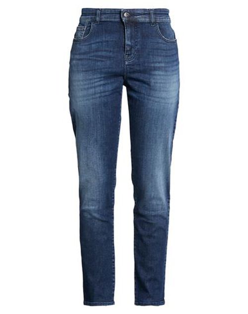 Woman Jeans Blue Size 29 Cotton, Elastane