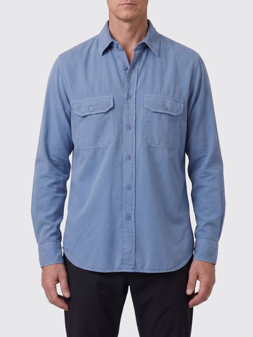 Shirt Men color Blue