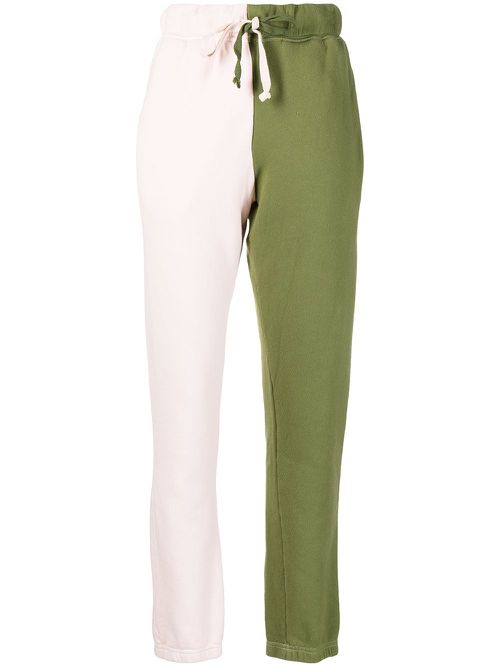 Lovers two-tone trackpants - Pink