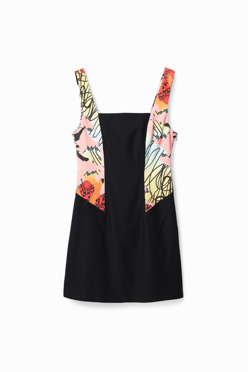 M. Christian Lacroix orchid mini dress