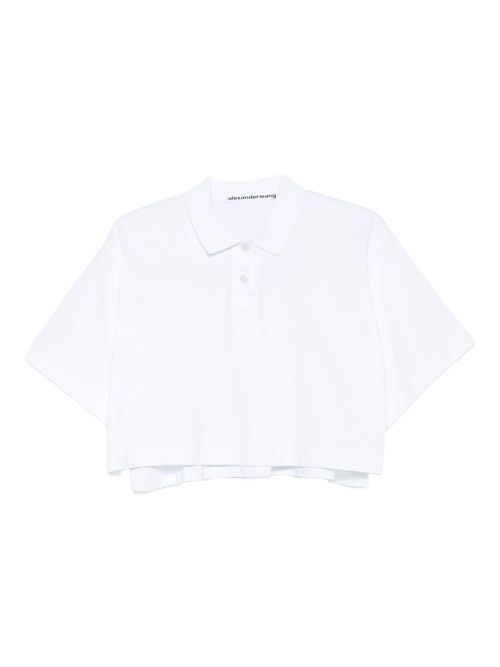 Short-sleeve polo shirt - White