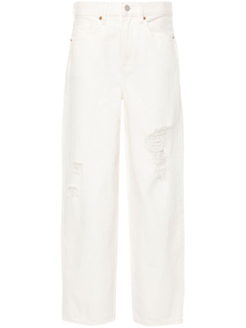 Jayce straight-leg jeans - White