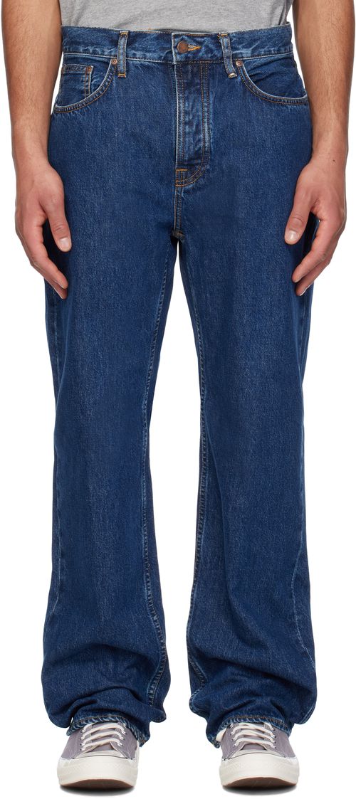 Nudie Jeans Blue Tuff Tony Jeans