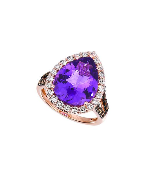 Le Vian Periwinkle 14K 7.17 Ct. Tw. Diamond & Amethyst Ring