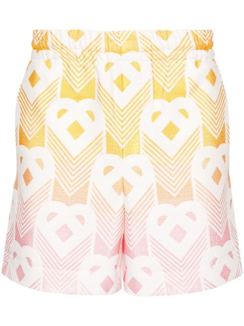 Men's Gradient Monogram Towelling Track Shorts