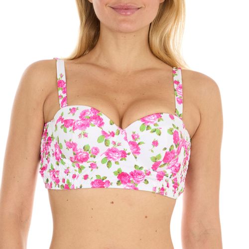 Women's Bikini Top Pink M:- Pink - Online Only
