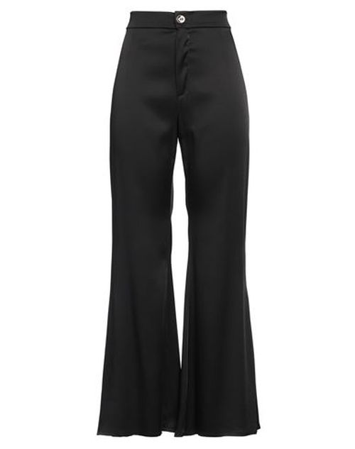 Woman Pants Black Size 0 Acetate, Viscose, Elastane