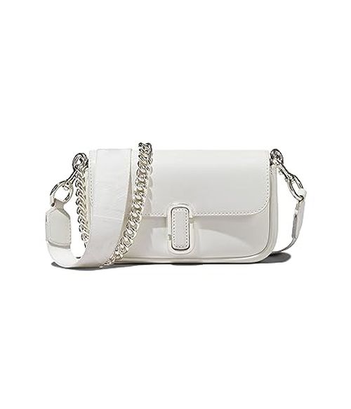 Marc Jacobs The J Marc Mini Shoulder Bag White/Silver One Size