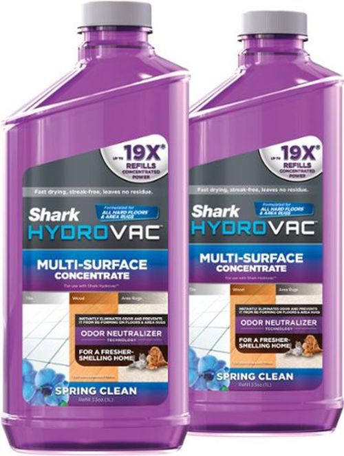 HydroVac 2-pack Multi-Surface Concentrate with odor neutralizer for sealed hard floors and area rugs