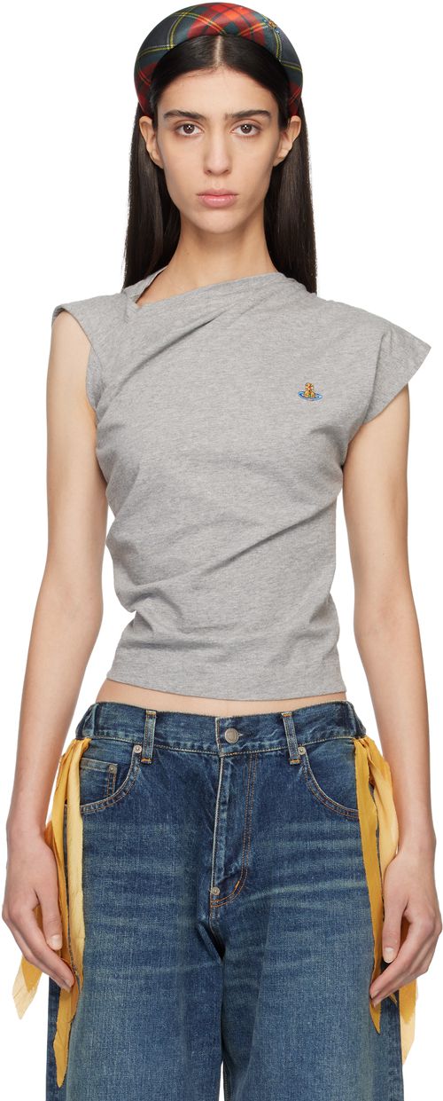 Gray Hebo Top
