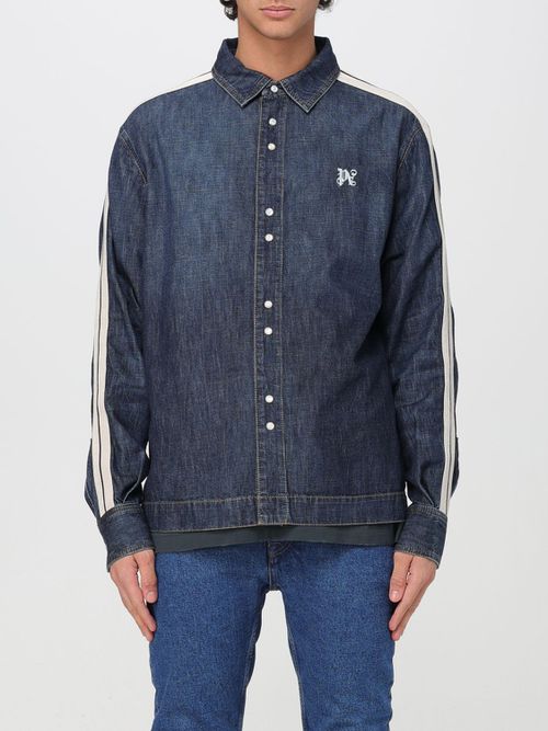 Jacket Men color Denim