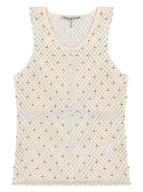 Farlie bead-embellished top - White