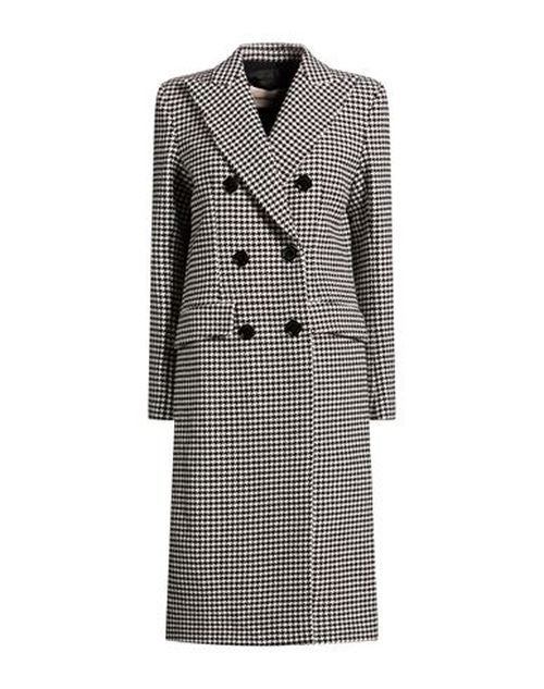 Woman Coat Black Size 10 Wool, Cashmere