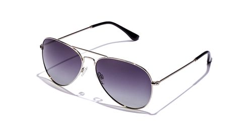 Hawkers HAWK Polarized HHAW22SGMP Men's Sunglasses Silver Size 67