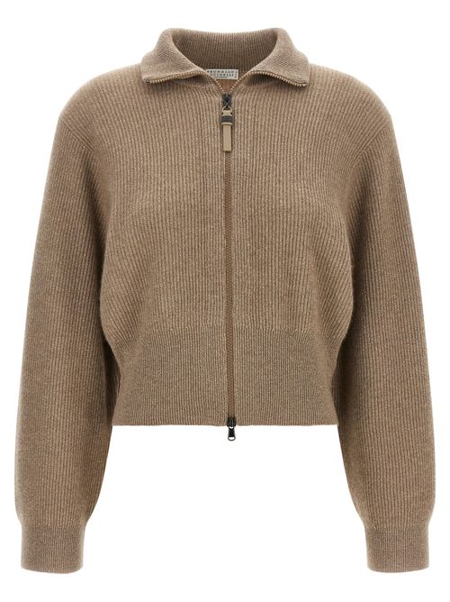 Sparkling Cardigan — Brown