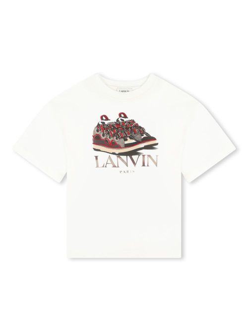 Logo-print crew-neck T-shirt - White