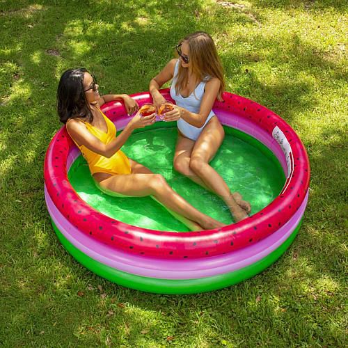 PoolCandy Inflatable Sunning Pool Watermelon