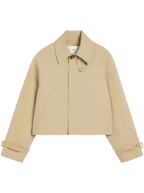 Buttoned Jacket - Brown