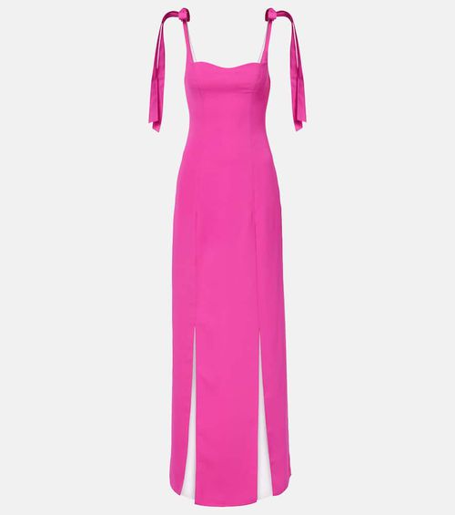 Pleated sash gown
