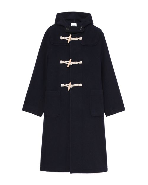 Hooded duffle coat