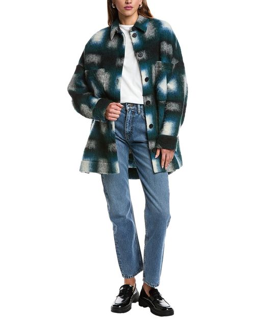 Harwel Wool-Blend Overshirt