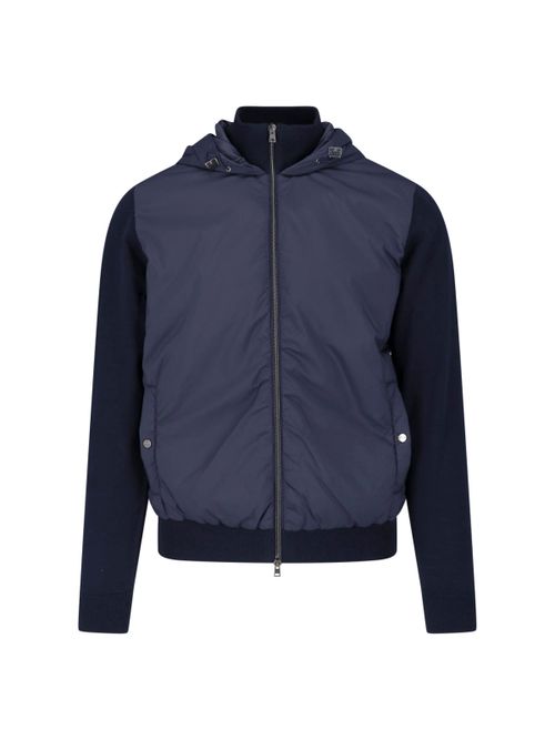 Men's Quilted Cotton Jacket with Polyester Padding