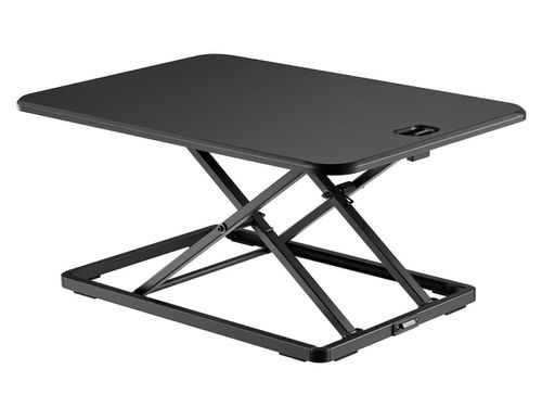 Ultra-Slim Single Top Height Adjustable Compact Sit-Stand 26-Inch Desk Converter