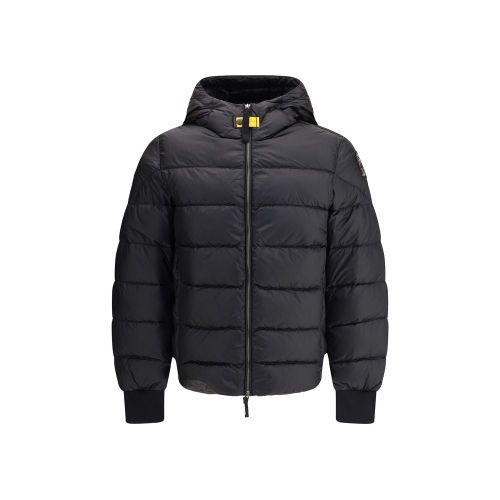 Duck Down-Filled Down Jacket — Black