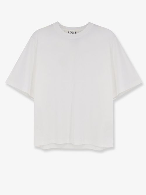Cotton-Blend T-Shirt — White