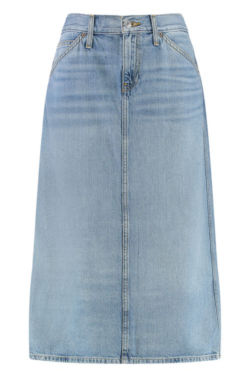 Denim Skirt — Blue