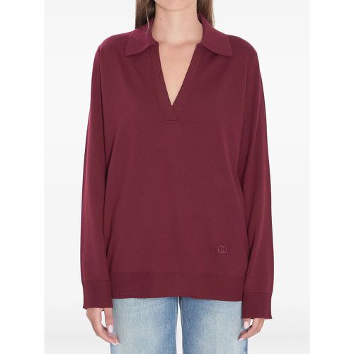 V-neck Polo Top