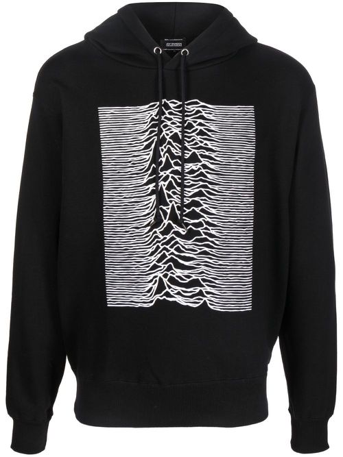 Joy Division drawstring hoodie - Black