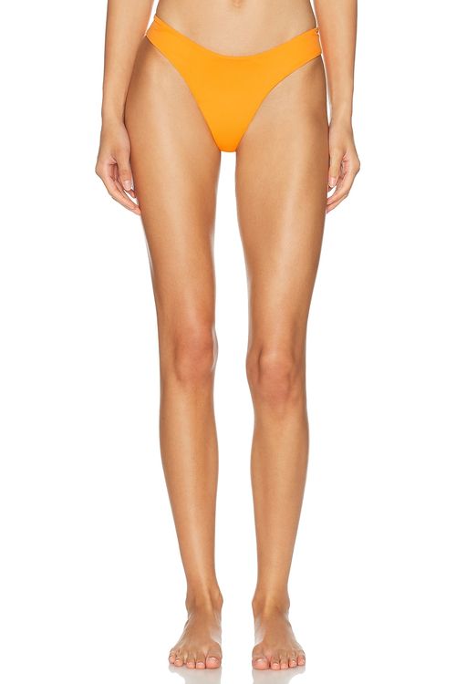 HAIGHT. Leila Bikini Bottom in Mandarina Orange - Orange. M also in L
