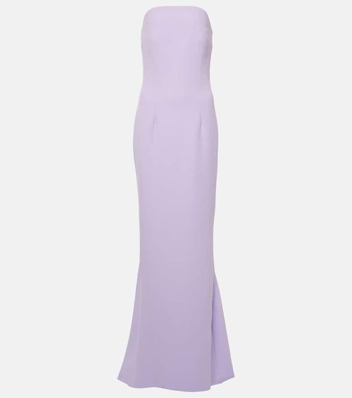 Sofie crêpe gown