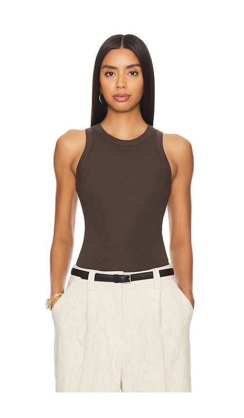 CLYQUE Kelly Tank Top in Espresso. XXL also in