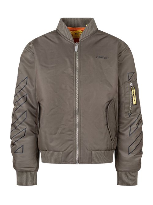 Mini Bomber Jacket with Unique Bookish Design