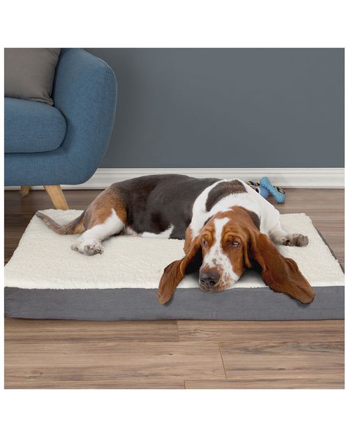 Petmaker Orthopedic Sherpa Top Pet Bed