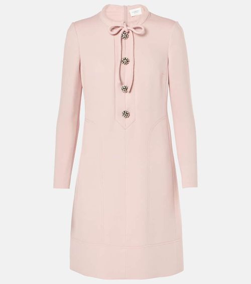 Bow-detail minidress