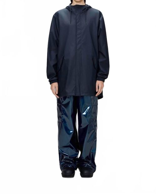 Unsiex Fishtail Jacket In Navy