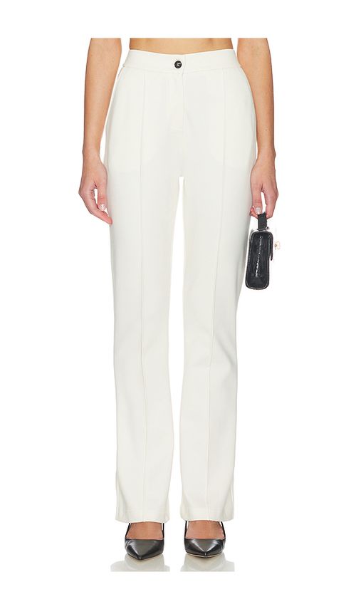 ALIGNE Justin Pintuck Jersey Trouser in White. 0. Also , 2, 4