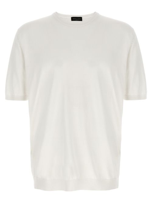 White Knitted T-shirt