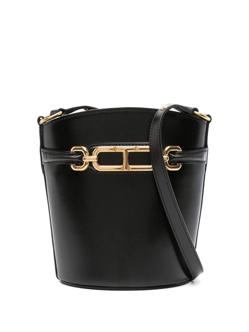 - Small Leather Bucket Bag