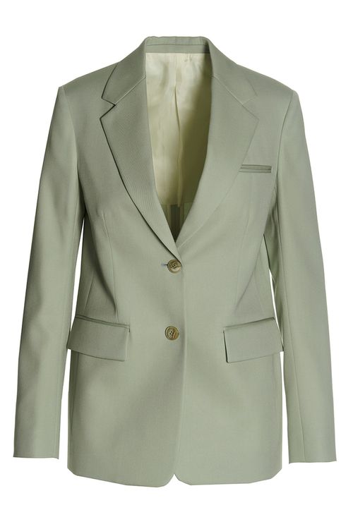 Wool Single Breast Blazer Jacket