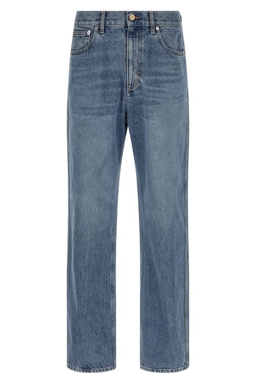 Délavé Effect Denim Jeans